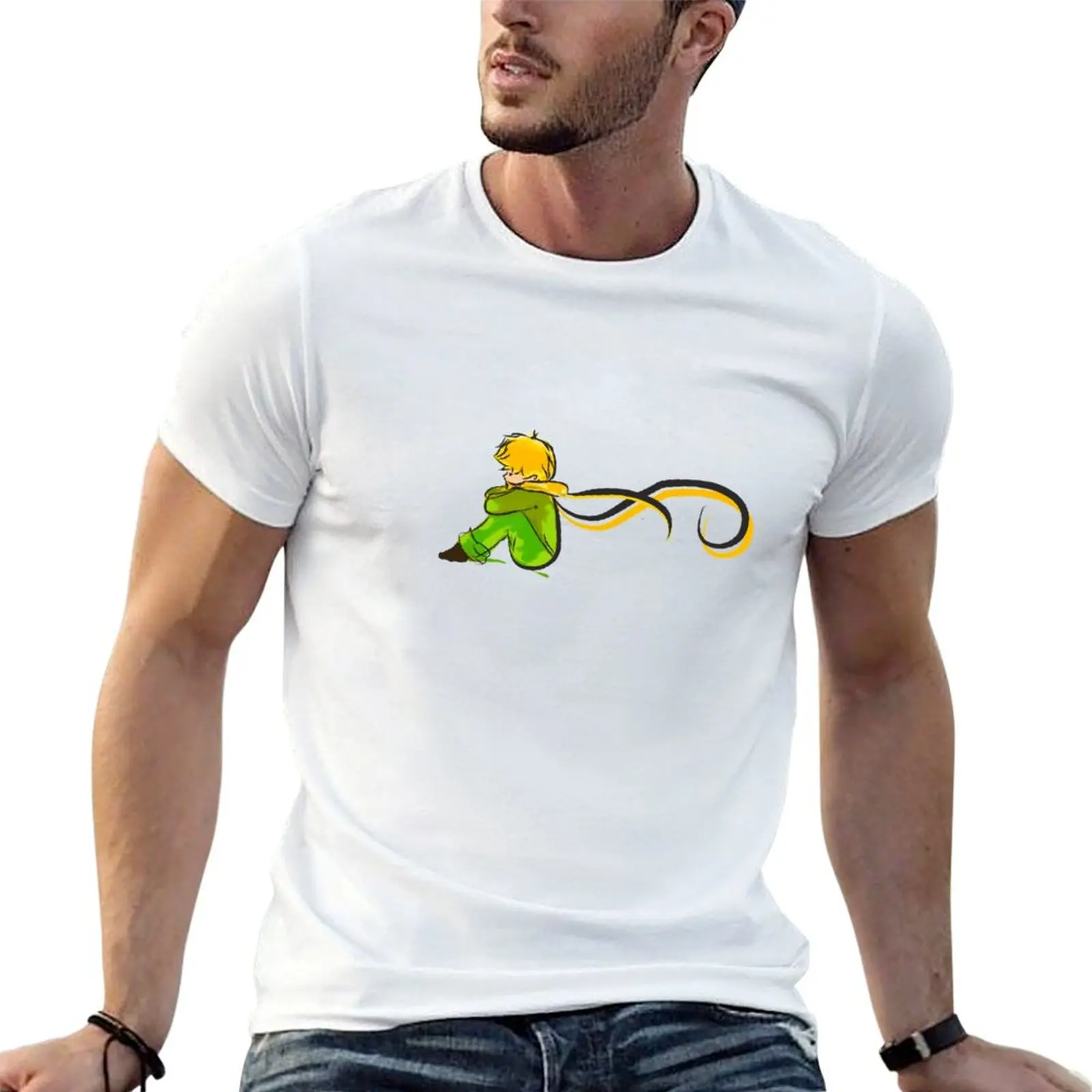 

The little Prince T-Shirt korean fashion graphic t shirts aesthetic clothes quick drying mens designer t shirt
