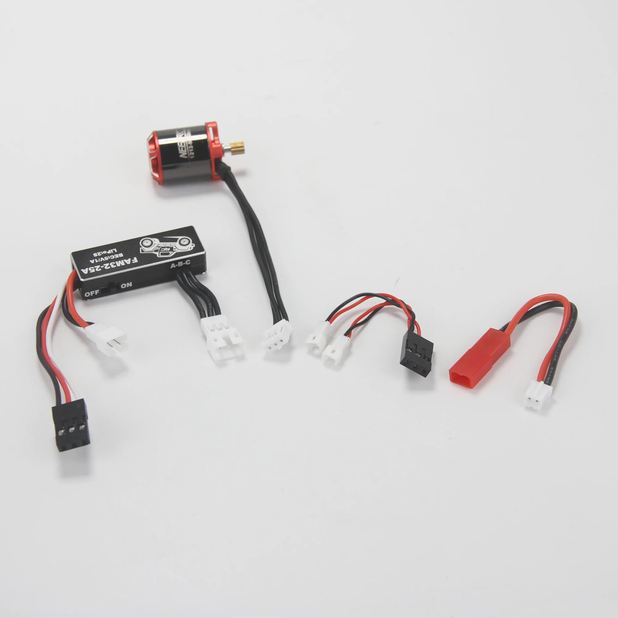 NEEBRC 1212 5000KV Outrunner Brushless Motor 25A ESC Combo for 1/24 1/30 RC Mini Car Crawler Axial SCX30 Ford SCX24 Upgrade Part