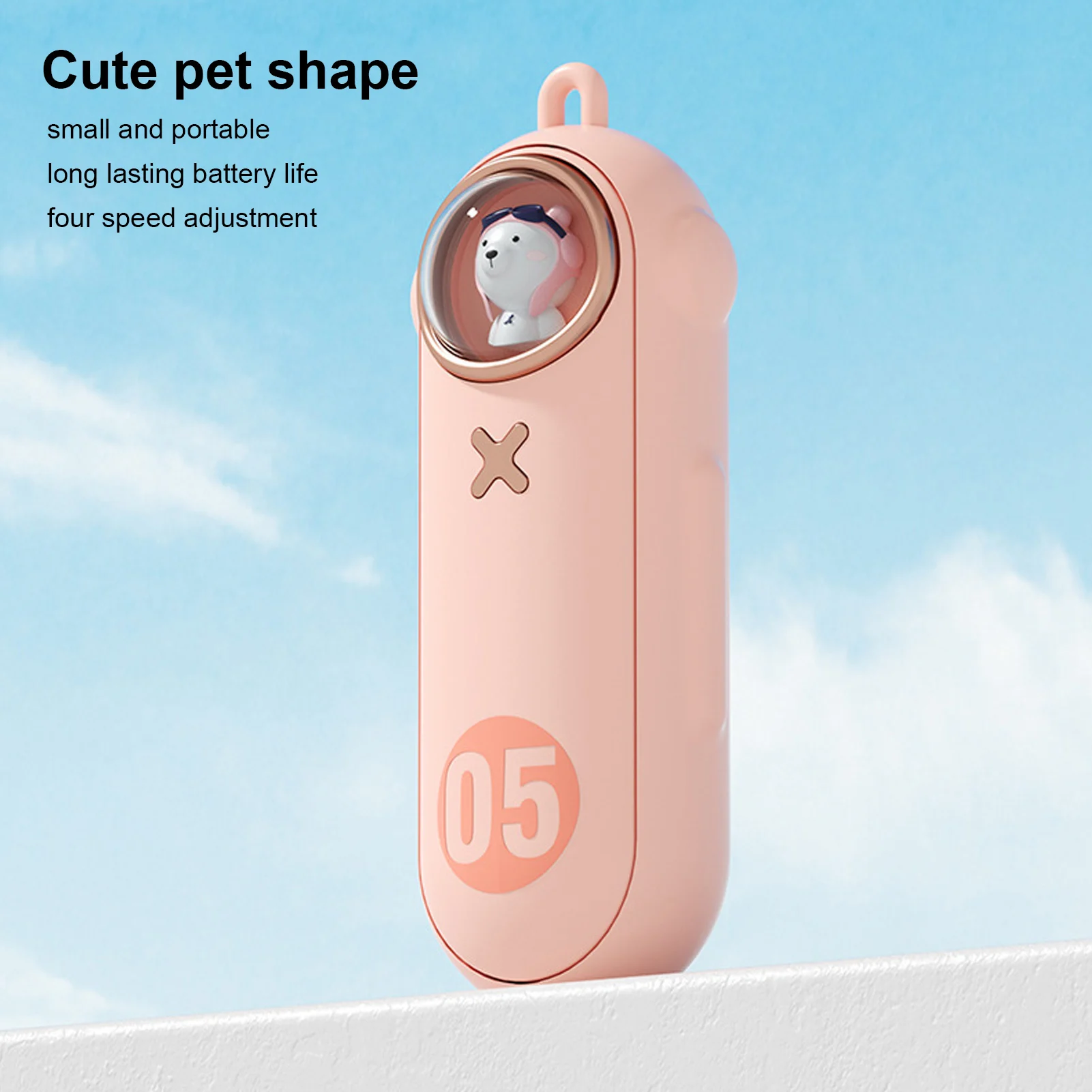 

Грелка для рук на 5000 мАч, АБС-пластик, 4 передачи с функцией зарядки, шнурок, аккумулятор в форме космической капсулы для зимы