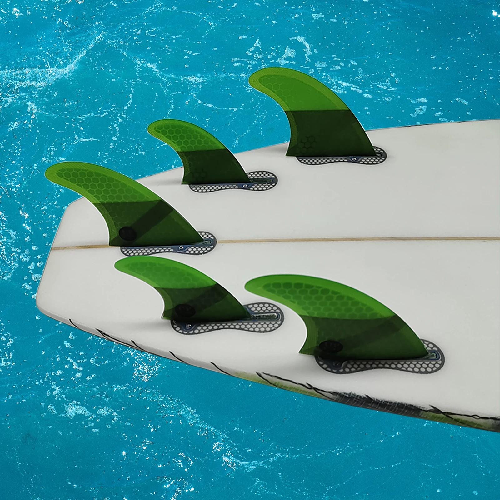 

UPSURF Double Tab II Surfboard Fins L+GL Quad 5 fin Stabilizer Centre Tri Fins Thruster+Twin Fins Side Fins Surfing Aceessories