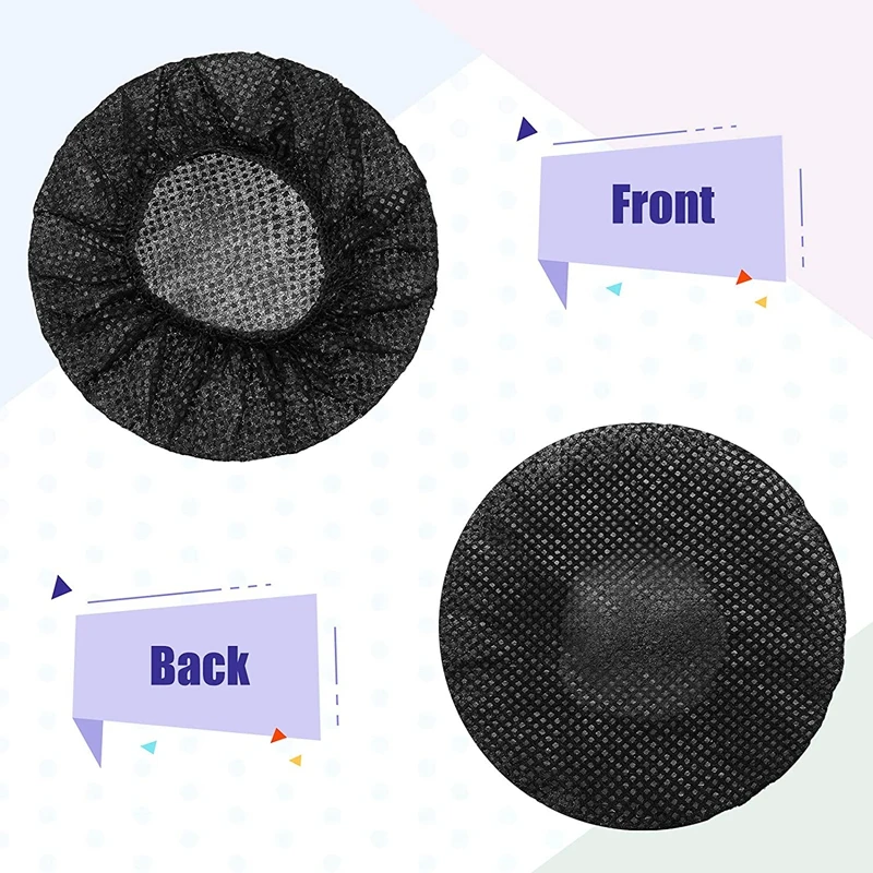 Penutup telinga Headphone sanitasi, 300 buah tidak ditenun, penutup Headset sekali pakai untuk Headphone ukuran 8.5-10 cm