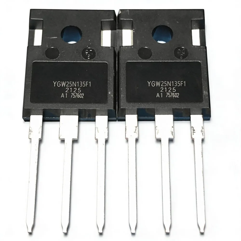 5PCS YGW25N135F1 25A 1350V IRFP21N60L 600V 21A IXFH14N80P 800V 14A OSG55R074HZ DSEP15-12CR 1200V 15A SRC60R090BS 600V