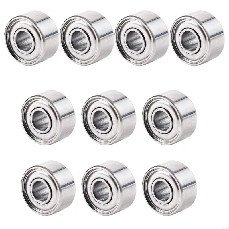 K43B Small  693zz Ball Bearing ABEC-7 3x8x4mm Bearing A Quiet  Speed  Brushless Motor Parts Carbon Steel Easy Installs