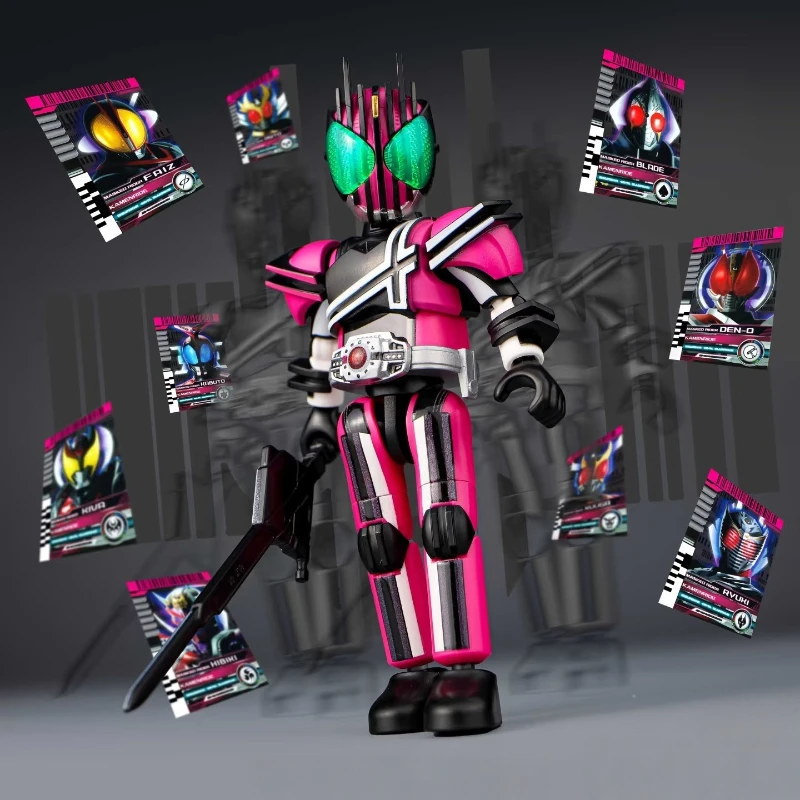 BLOKEES Kamen Rider Assemble Building Blocks Man Star Edition 1 Tycoon Buffa PunkJack Toy Model Collecting Birthday Gift