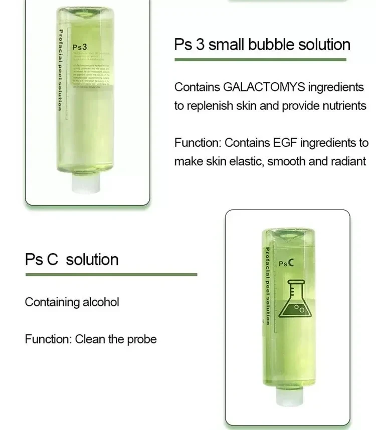 Professional Hydra Dermabrasion Solution for Face - Gentle Cleansing Serum with Hydrating Formula for Skin Refreshment