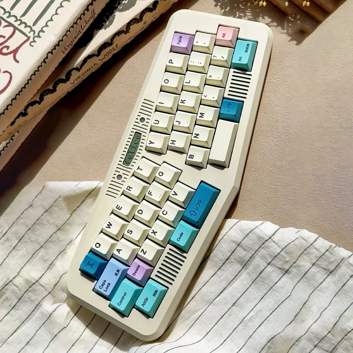 Fairy Keycaps Cherry Profile Thermisch sublimatiemateriaal 143 toetsen/set voor mechanisch toetsenbord Wooting 7U space bar Alice-indeling