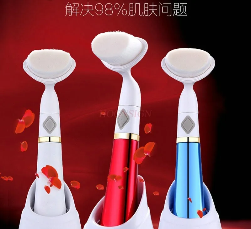 Soft hair electric facial brush, cleansing brush, deep pore cleaner