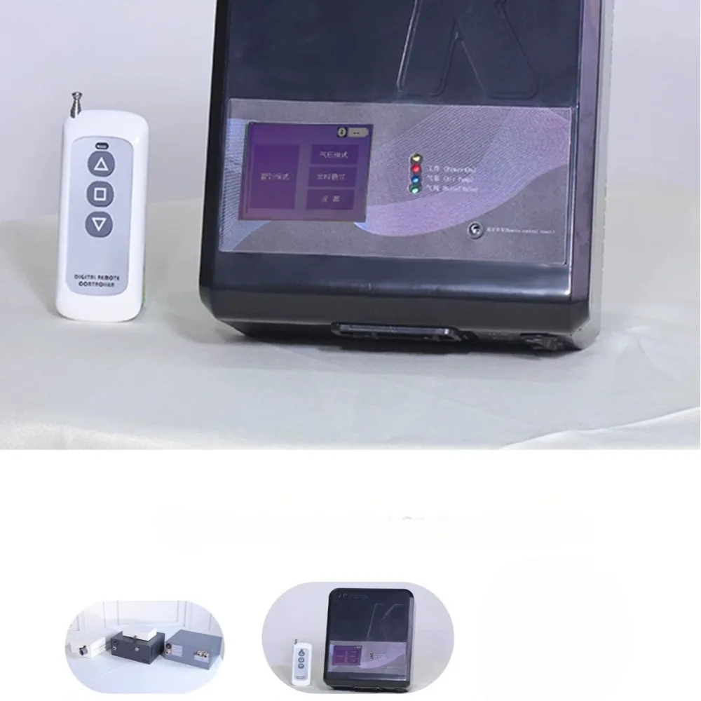 Electric Vacuum Pump w/Remote Control Capability Dual-Motor Positive/Negative Pressure Pump w/Latex Vacuum Beds and Sleeping Bag