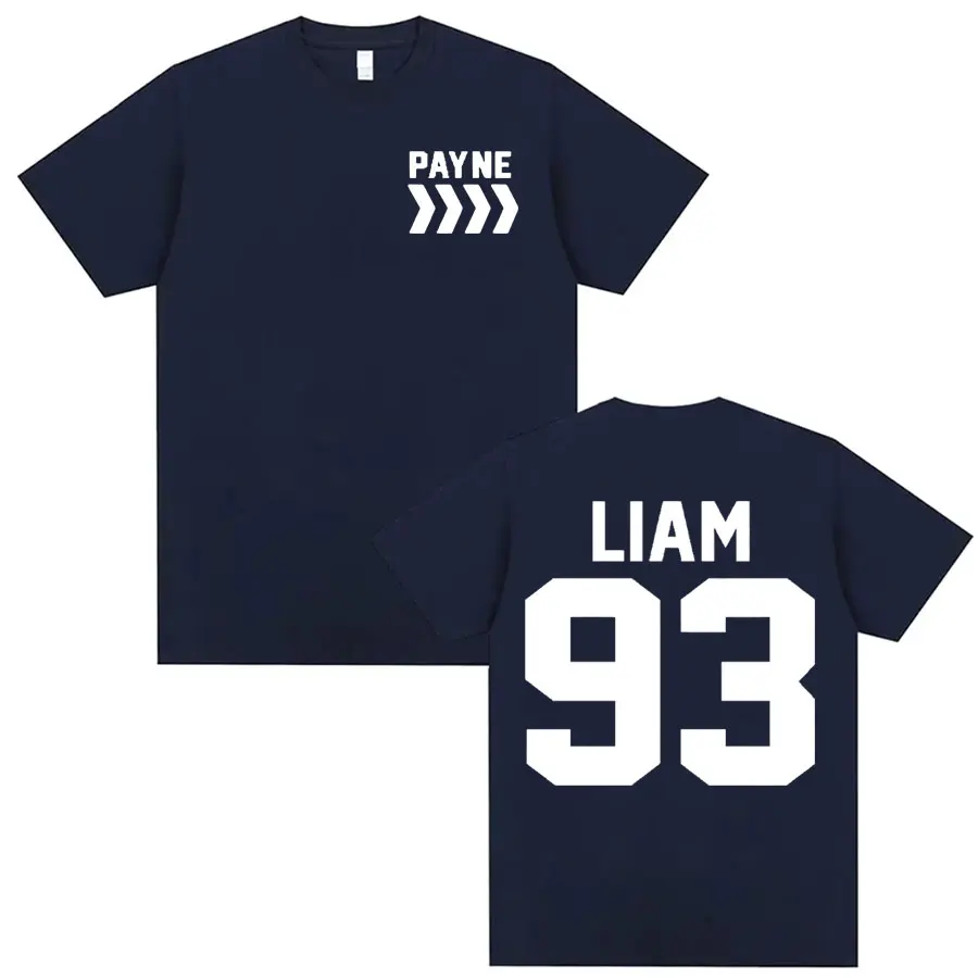 Liam Payne Est 93 Merch T-shirt Payne 1993-2024 Fans Gift Tee Shirt Men Women Harajuku Hip Hop Oversized Streetwear T Shirt Tops