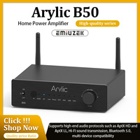 New Arylic B50 Bluetooth 5.2 Transmitter Receiver AptX HD Audio Adapter Wireless Audio Amplifier for TV Home Headphones Stereo