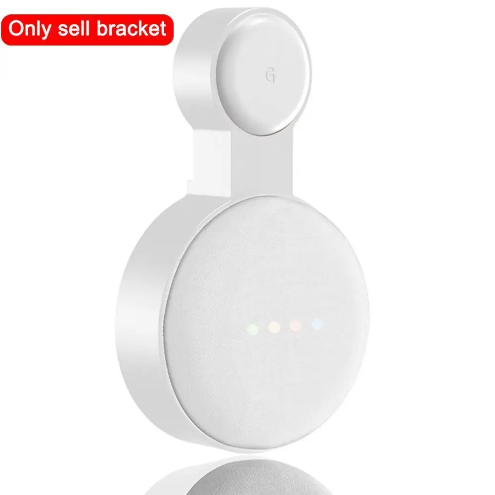 Socket Type Wall Mount Bracket Suitable for Google Home Mini (1st Gen)/Nest Mini (2nd Gen) Audio Wall Mount Storage Bracket