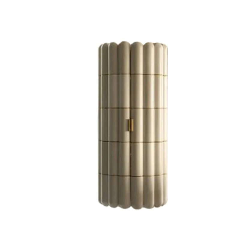 Rotating wine cabinet living room, wall decoration ornaments, light luxury high-end wine rack display cabinet