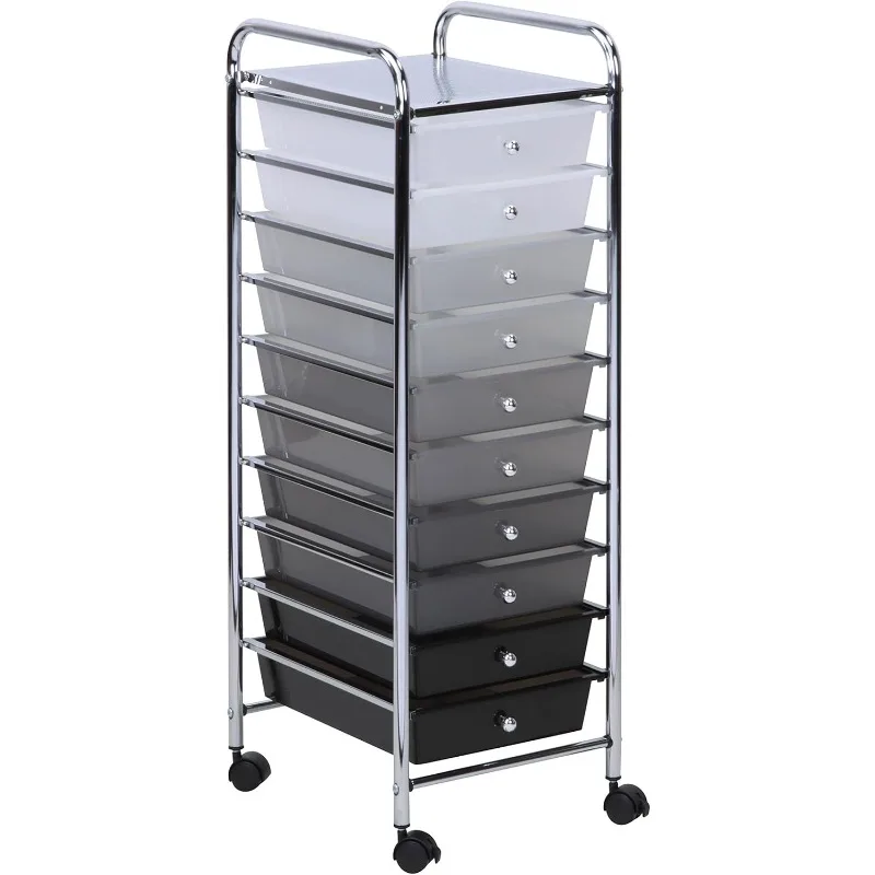 

10 Drawer Cart, Shaded CRT-05255 Assorted