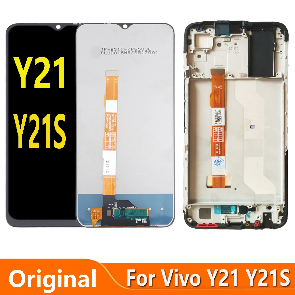 For VIVO Y21S V2110 Display LCD Touch Screen Digitizer For VIVO Y21 V2111 Screen