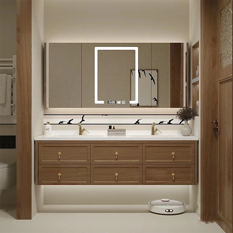 

Towel Cabinet Bathroom Column Storage Salon Station Furniture Corner Luxury Shelf Washbasin Filing Kast Double Sink Base