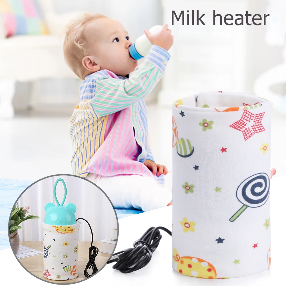 

Baby Bottle Warmer Portable Milk Cup Heater Infants Feeding Bottle Bag (C)