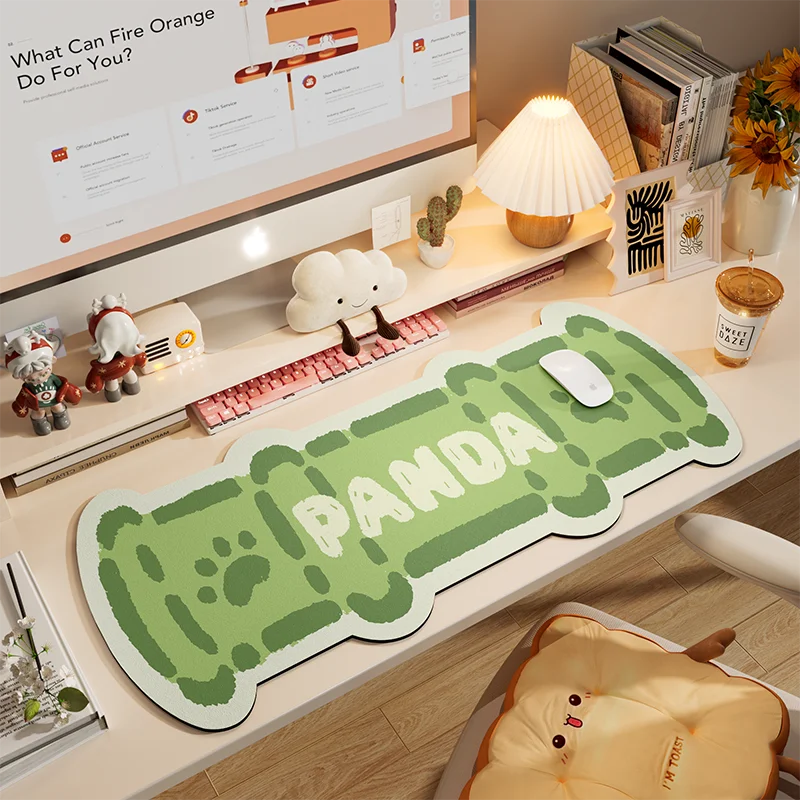 

Mouse pad, oversized office computer, desk pad, workstation keyboard, desktop pad.