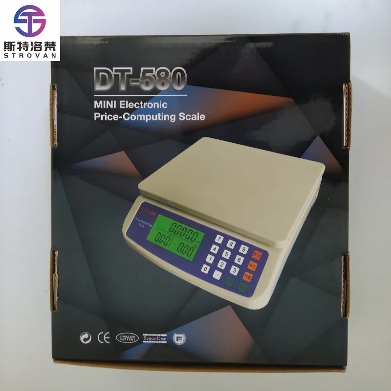 

STLF WJW DT 580 Price Computing Kitchen Scale - Durable Steel Pan, High Quality, Best Seller