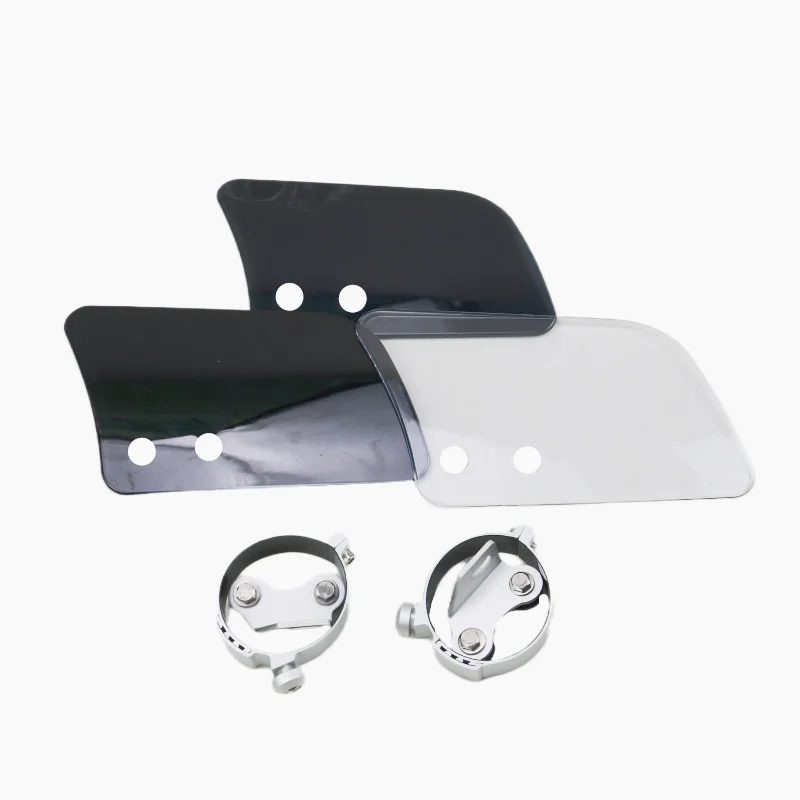 

Ветрозащитный экран для мотоцикла, дефлекторы ветра на переднюю вилку для Honda, Kawasaki, Suzuki, Yamaha