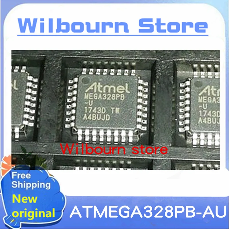 5PCS~20PCS/LOT ATMEGA328PB-AU MEGA328PB  MEGA328PB-U TQFP32 100% New Spot stock