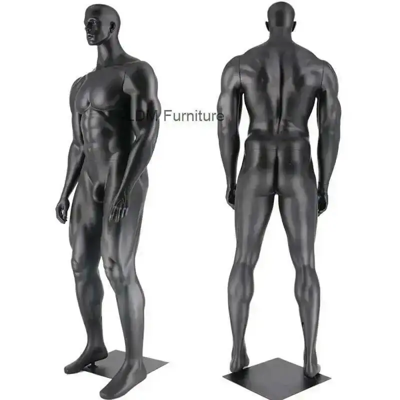 Bodybuilding Muscular Sports Dummy Male Store Clothing Mannequins Rack Full Body Large Size Fitness Man Mannequin Display Stand