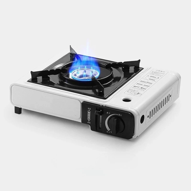 

Travel Portable Gas Stove 3 3KW Outdoor Camping Barbecue Picnic Stove for Hot Pot and Cooking