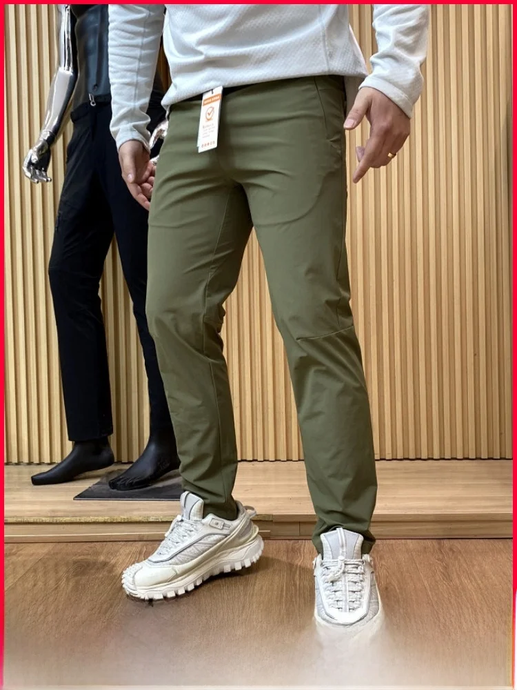 

Мужские повседневные брюки для активного отдыха, 3D-крой, легкие, быстросохнущие, дышащие, высокоэластичные, универсальные, прямые, весна-лето