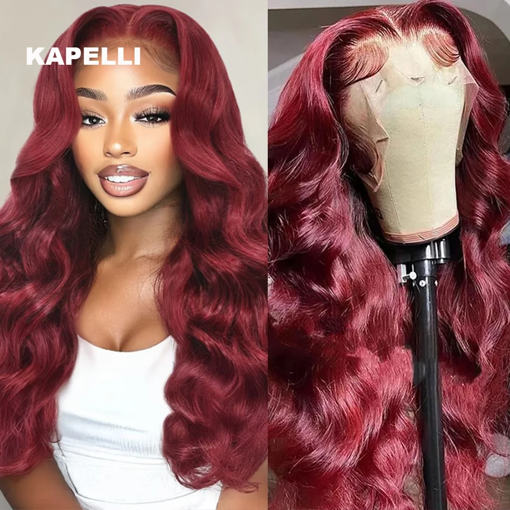 100% Human Hair HD 13x4 Body Wave Lace Frontal Wig 34 36 Inch 13x4 Lace Front Wigs Brazilian Pre Plucked Human Hair Lace Wigs