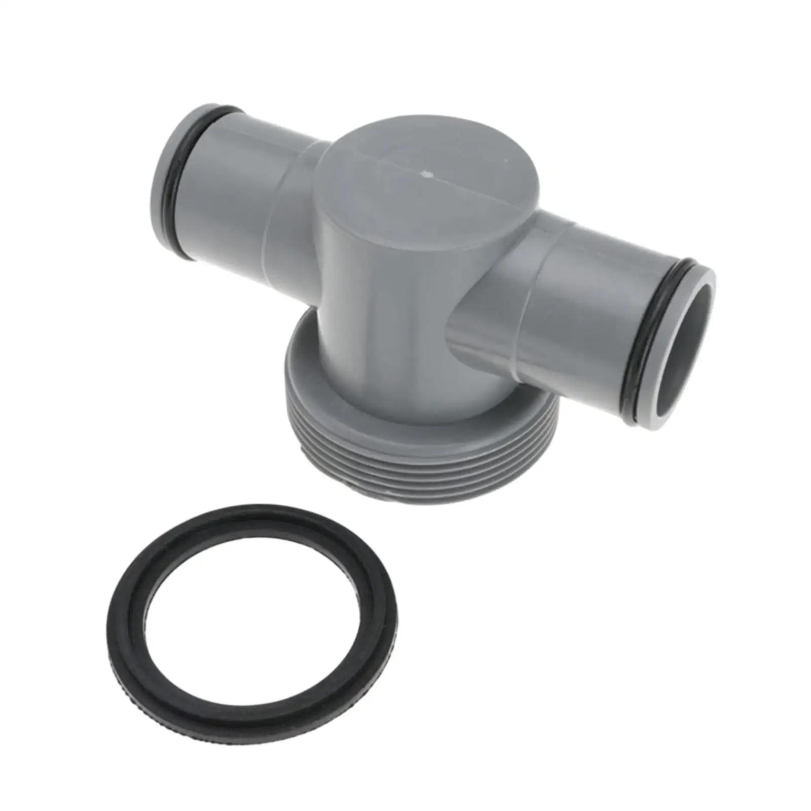 T Joint Pool Hose Connector Leakproof 1-1/4 to 1-1/2 inch for Pool Accessory