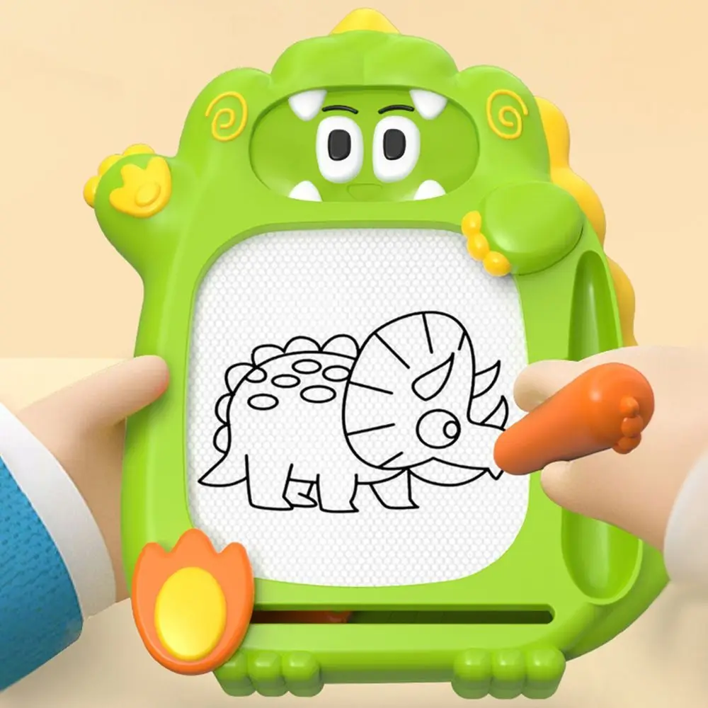 2-in-1 Drawing Board Cartoon Animal Dinosaur Dog Rabbit Painting Board Plastic Multicolor Color Sorting Toy Early Education