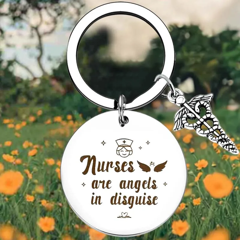 Nurse Gift Key Chain Ring Nurses Week Gifts Nursing Graduation Gift keychains pendant Nurse Practitioner Gift