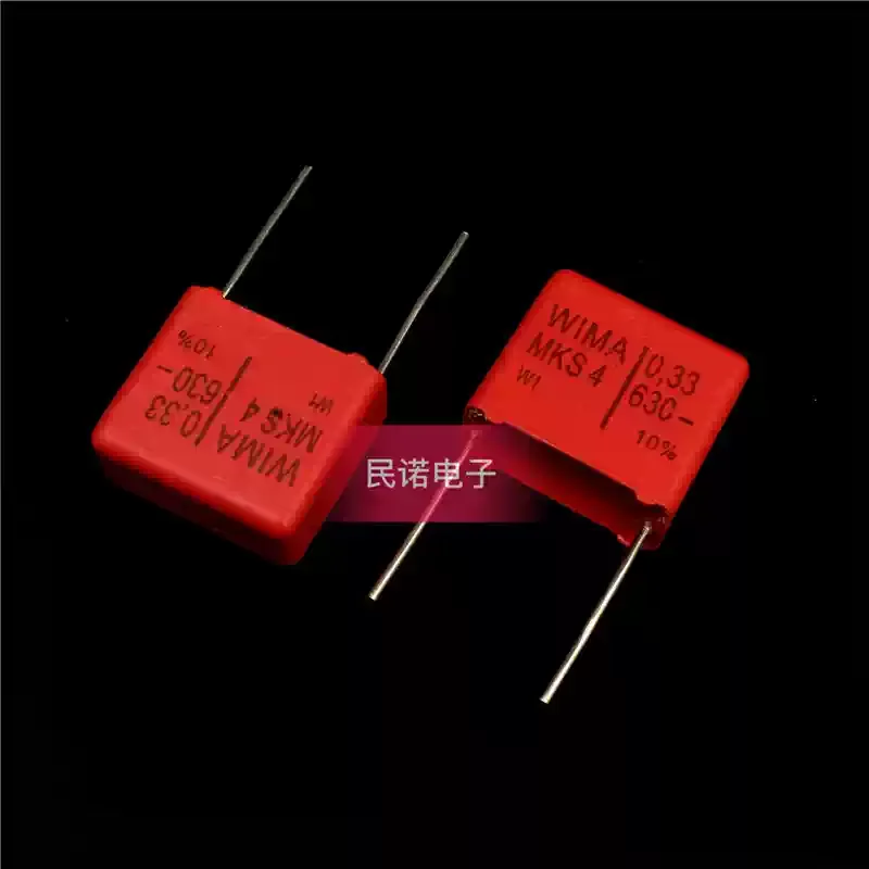 10-100pcs WIMA capacitor MKS4 630V 0.33UF 334 330NF pin spacing 15mm in stock