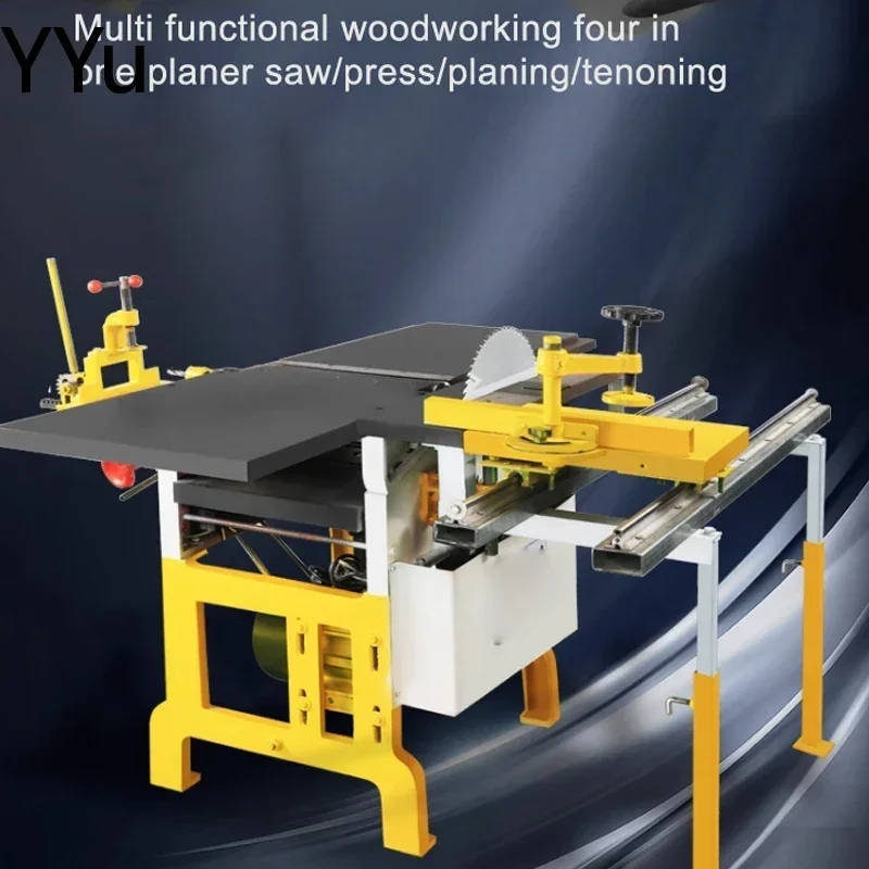 Tool MOO3 Electric Circular Saw Planer 2200W 220V 4100r/min Max 300mm Planing Width Desktop Multi-function Woodworking Machine