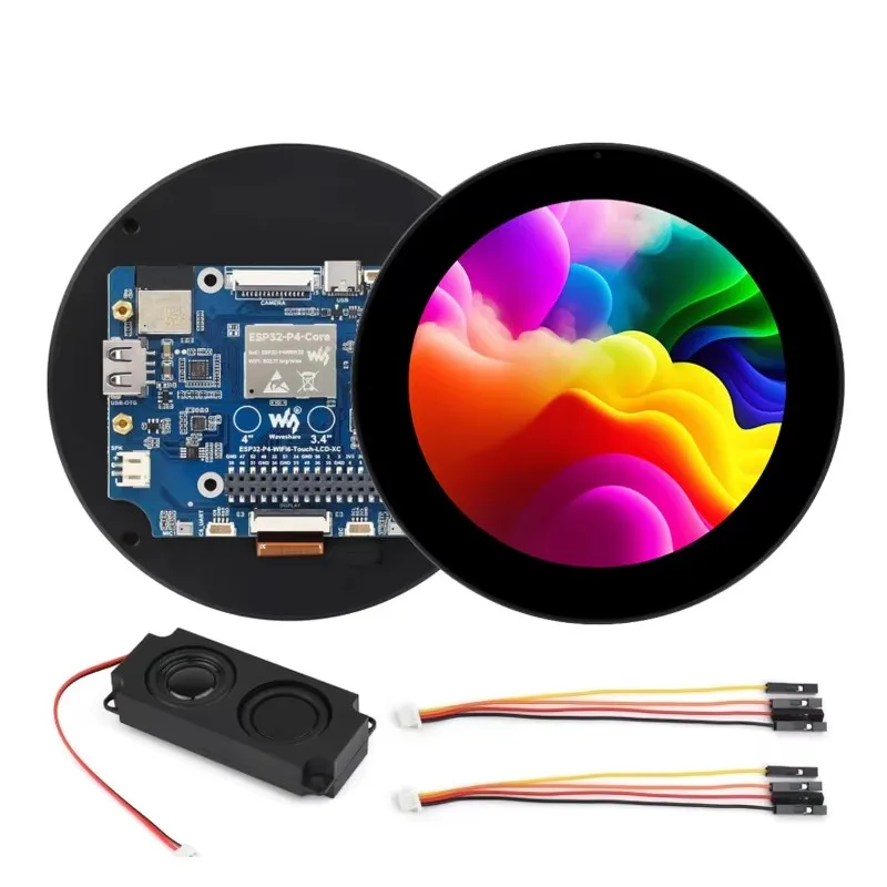 ESP32-P4-WIFI6-Touch-LCD-3.4C Waveshare Capacitive IPS Touch Display RISC-V Development Board 800x800 Support IDF VSCode E434