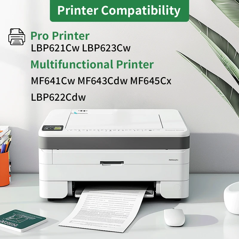CRG-054 CRG054 054H Toner Cartridge Compatible With chipFor Canon ImageClass MF644Cdw MF642Cdw LBP622Cdw MF641Cw MF640C Printer