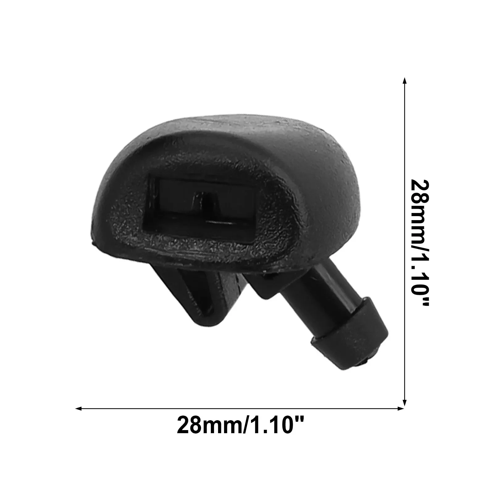 2pcs Car Front Windscreen Wiper Water Washer Jet Nozzles For 407 206 C2 C5 6438J2/6438E6/6438AV/6438W2/6438Z1 Car Accessories 