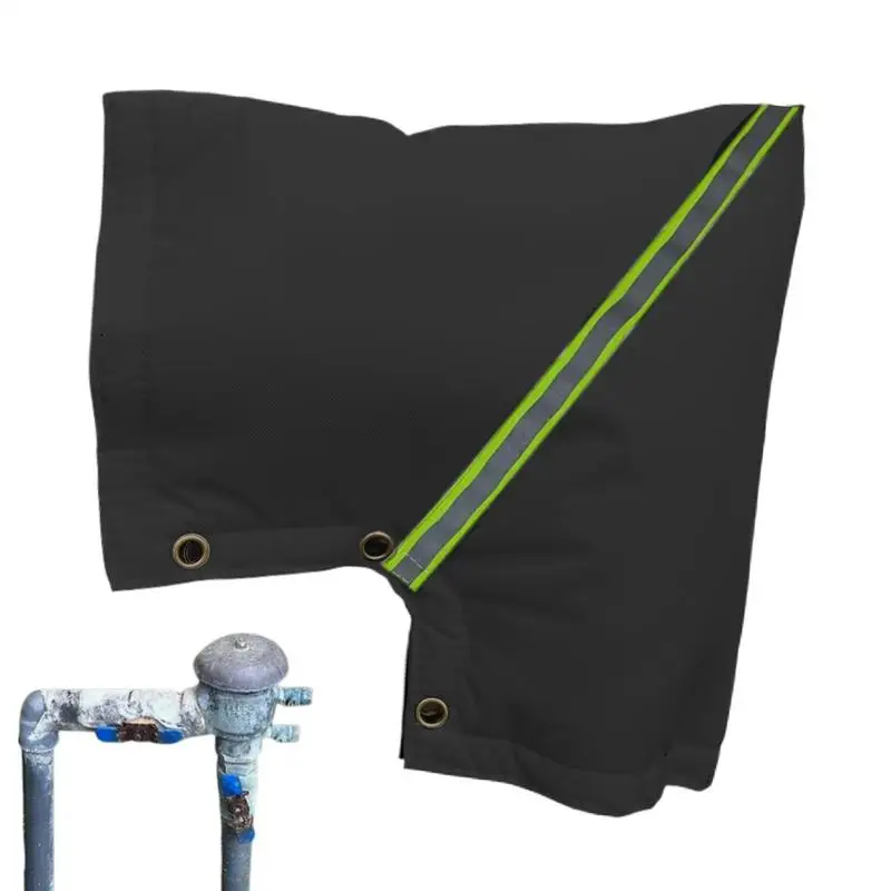 Cubierta para grifo de agua al aire libre, protección contra congelación, cubiertas impermeables para grifo de invierno, reflujo, 5 capas, calcetines para grifo, cubierta de válvula para