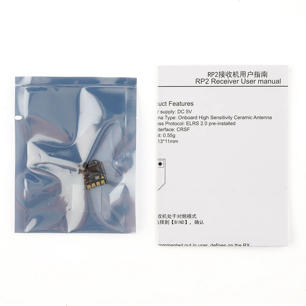 ExpressLRS ELRS RP1 RP2 Nano receptor RadioMaster 2,4 ghz para TX16S ZORRO TX12 versión ELRS