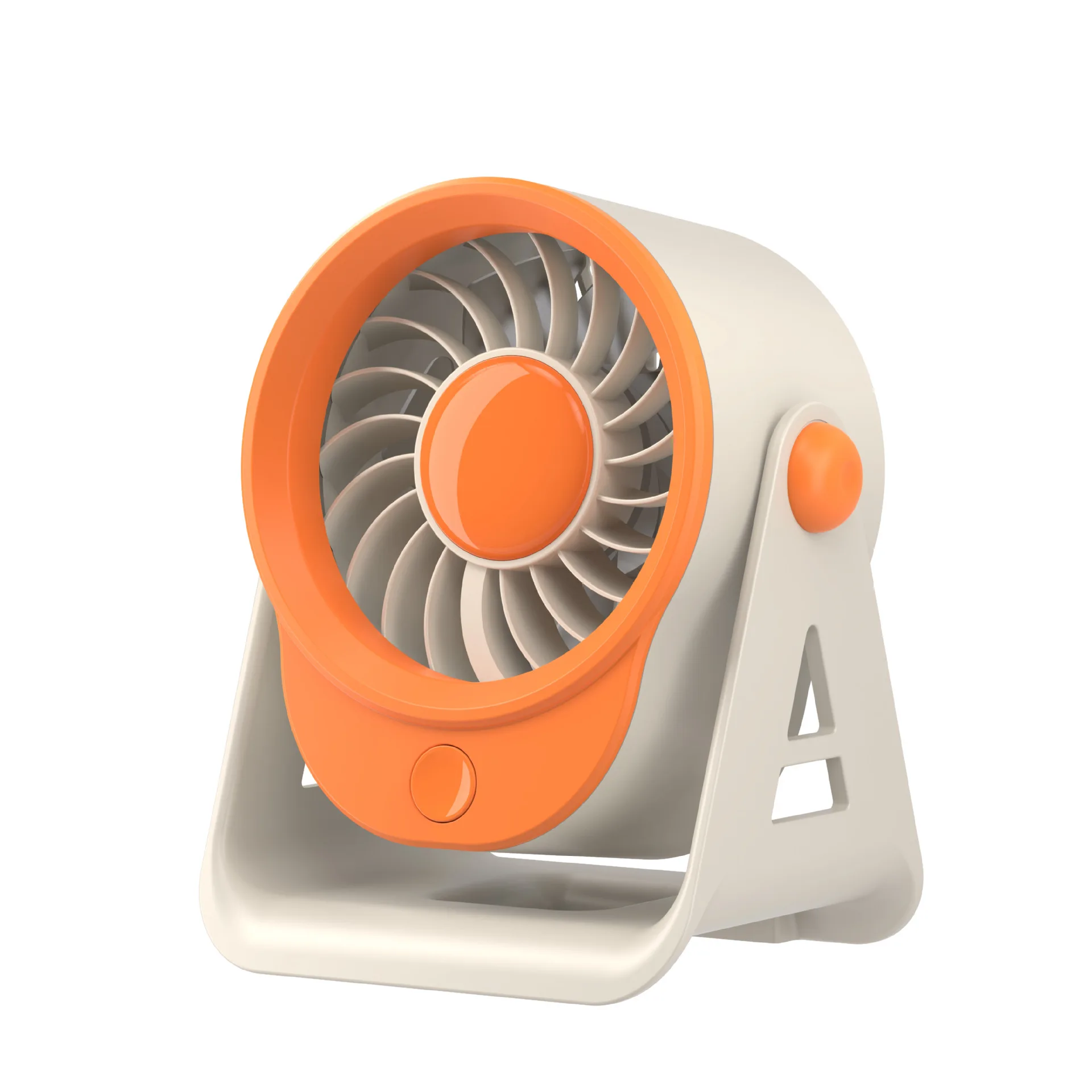 2026 cross-border new turbine desktop small fan high-speed gale USB charging circulating fan office dormitory desktop
