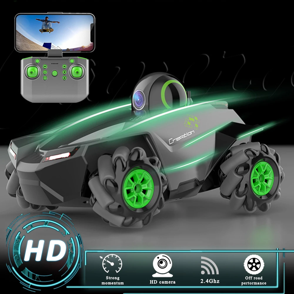 

Автомобиль с дистанционным управлением для детей с WIFI FPV HD камера 2,4G Автомобиль с вращением на 360 градусов Off Road Rc Drift Stunt Car для мальчиков Подарочные игрушки