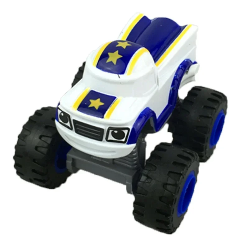 Machines Car Toys Russian Miracle Crusher Truck Vehicles Figure Blazed Toys for Children Birthday Gifts Blazer Kid Toys