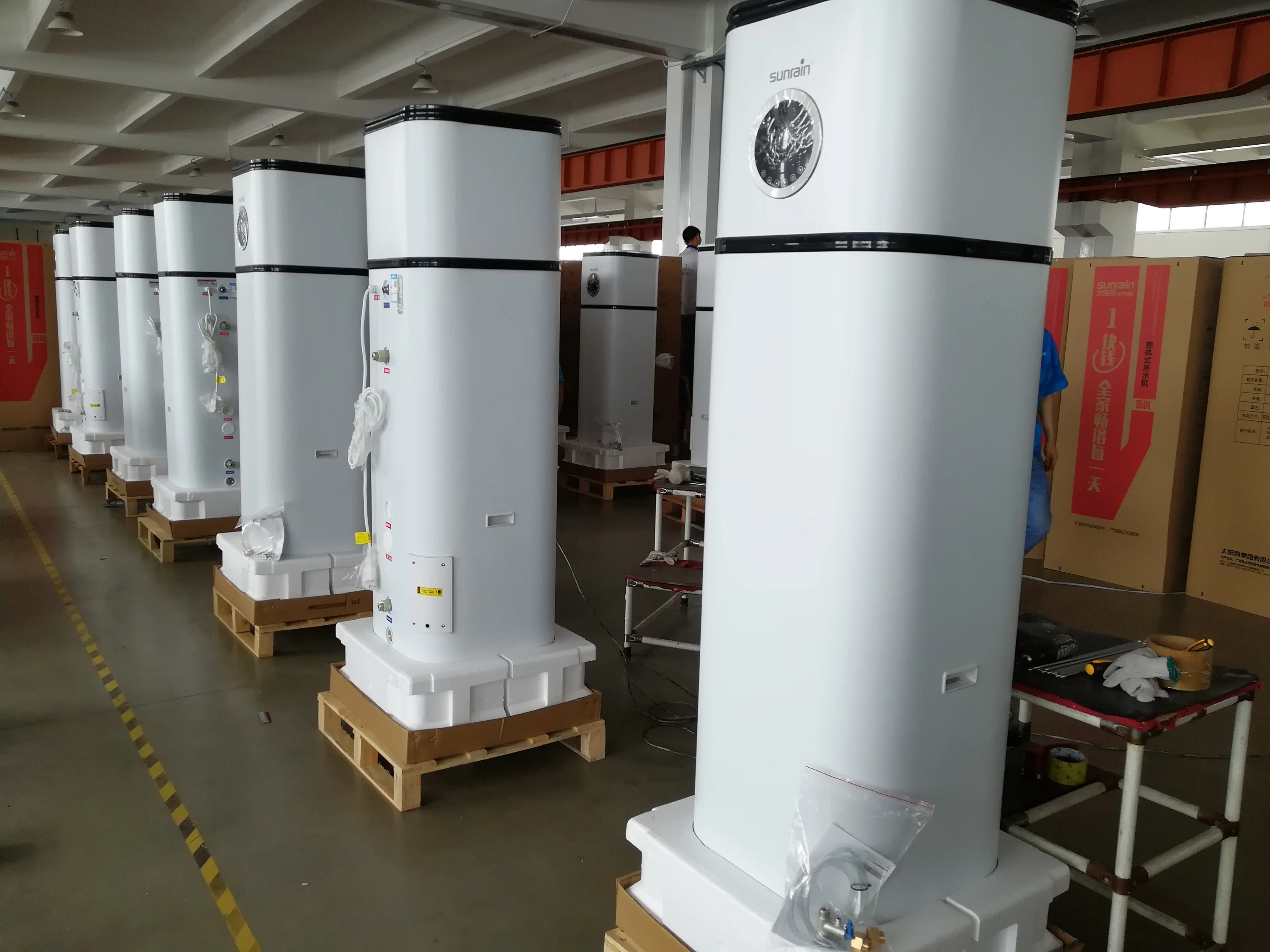 توفير الطاقة A +++ مضخة الحرارة R32 18kW سبليت نوع الهواء إلى الماء مضخة الحرارة واي فاي التحكم تيار مستمر العاكس EVI مضخة الحرارة