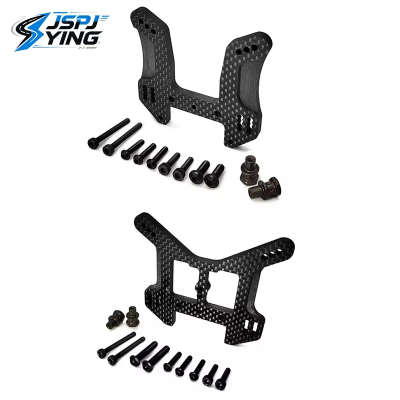 IF623 5mm Carbon Fiber Shock Tower Front Rear Hydraulic Mount Fit Kyosho MP10 TKI2 1/8 RC Off-road Buggy Upgrade Accessories