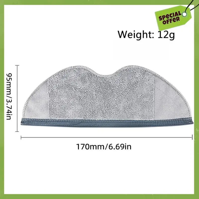 ABGP-Per Xiaomi E5 C108 Robot Spazzare Accessori Panno per Lavaggio Acqua Filtro Spazzola Laterale Parti di Ricambio Spazzola