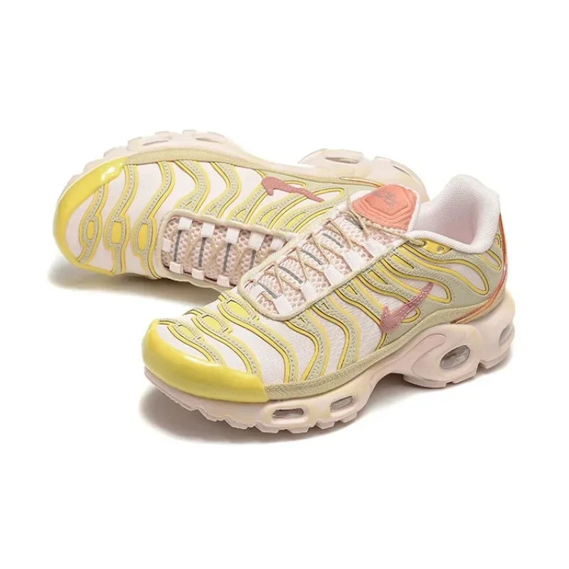 

Nike Air Max Plus Tn светло-желтые повседневные амортизирующие противоударные спортивные кроссовки на воздушной подушке женские и мужские кроссовки