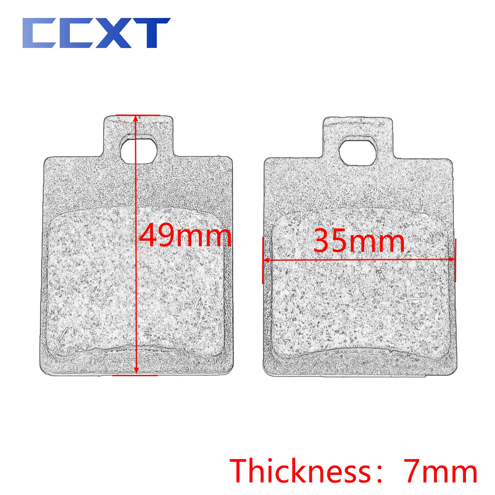 Motorcycle Front & Rear Brake Pad For VESPA ET250 ET450 ET4125 ET4150 S50 Sport  LX125 LX150 LXV125 PX125 S125 S150 1996-2016