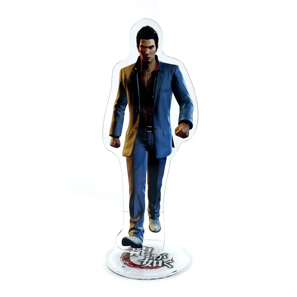 Like a Dragon Ryuu ga Gotoku Kiryu Kazuma Goro Majima  acrylic standee figurines desk decoration cake topper