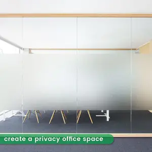 ماتي أبيض تظليل الفيلم الخصوصية بلوري التحكم في الحرارة غطاء زجاجي للمنزل ملصق باب ذاتي اللصق معتم للحمام أفضل 8 مبيعات فيلم دش زجاجي - No8