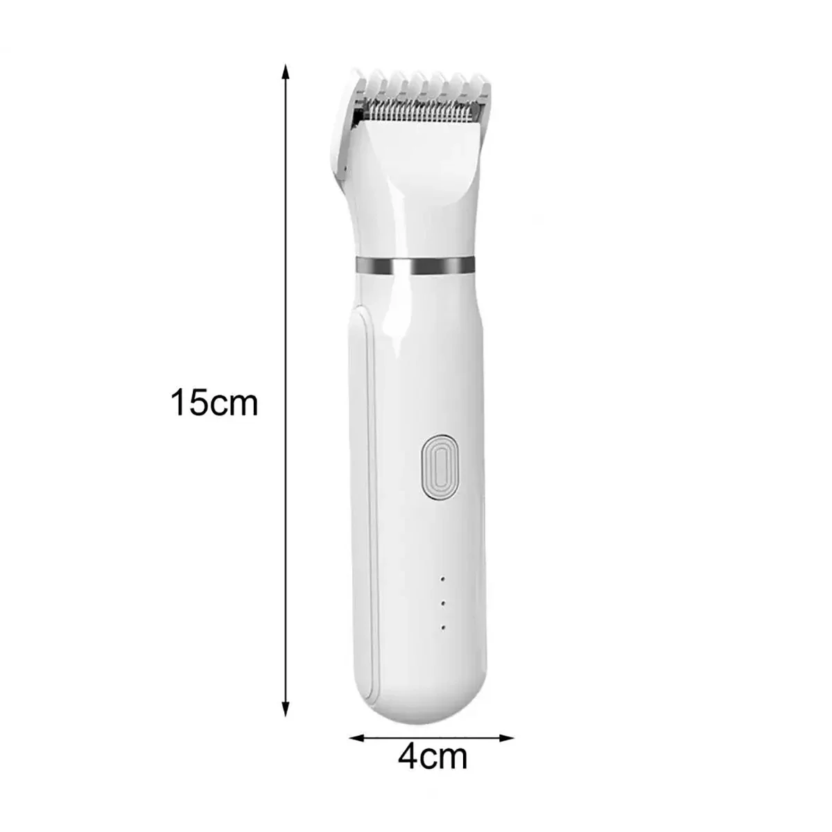 Pet Hair Clippers Grooming Kit with Nail Grinder 4-in-1 Cordless Motorized Trimmer Low Noise USB Rechargeable Quiet Nail