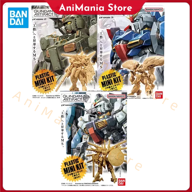 

Bandai в наличии, оригинальный Shokugan Gundam ARTIFACT 02 03 04, Stark Jegan Zaku, аниме-фигурка, пластиковый мини-набор игрушек для детей